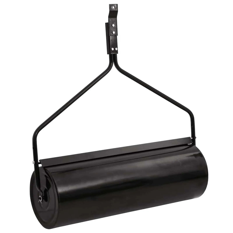 Garden Lawn Roller Pull with Aerator Clamps Ø 30 x 90 cm Steel