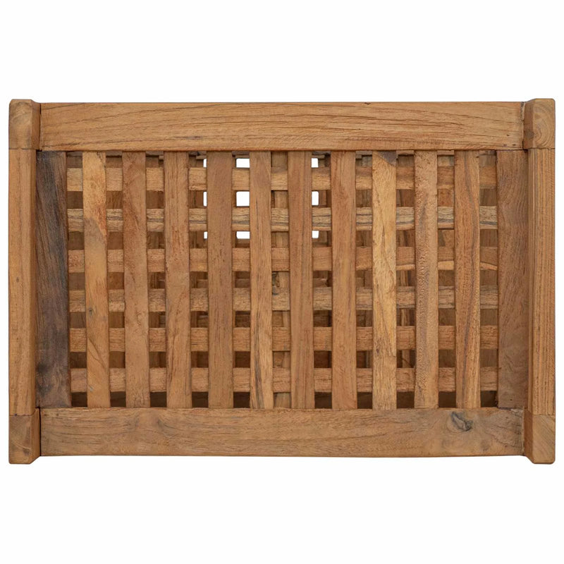 Bathroom Shelf Natural 45 x 30 x 71 cm Solid Teak Wood