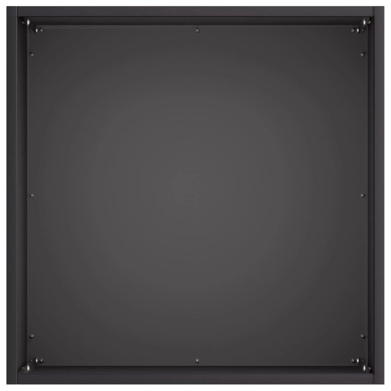 Garden Planter 2 pcs Black 35 x 35 x 35 cm Cold-rolled Steel