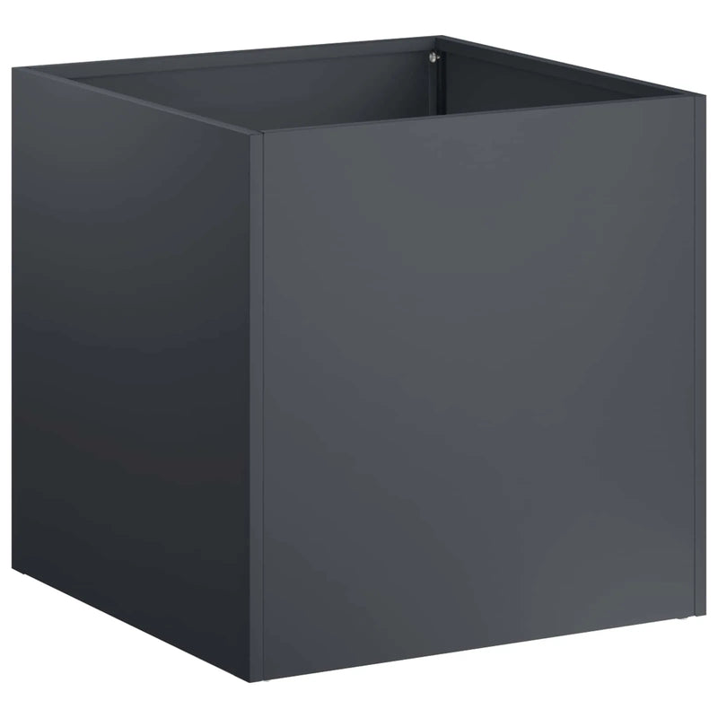 Garden Planter 2 pcs Anthracite 35 x 35 x 35 cm