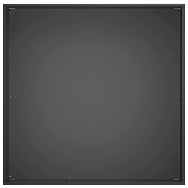 Garden Planter 2 pcs Black 60 x 60 x 20 cm Cold-rolled Steel