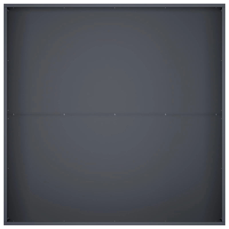 Garden Planter 2 pcs Anthracite 80 x 80 x 20 cm