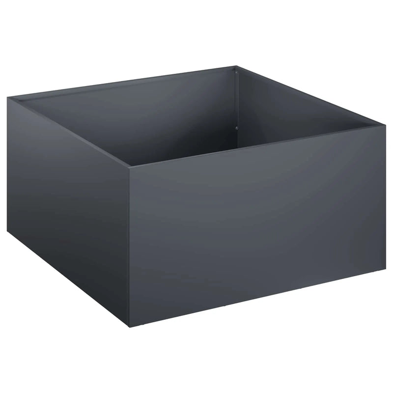 Garden Planter 2 pcs Anthracite 40 x 40 x 30 cm