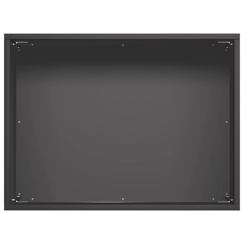Garden Planter 2 pcs Black 40 x 30 x 30 cm Cold-rolled Steel