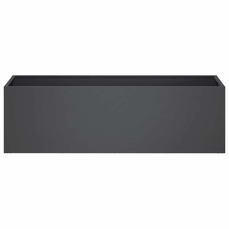 Garden Planter 2 pcs Anthracite 80 x 30 x 30 cm
