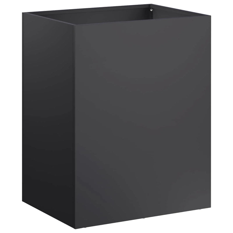 Garden Planter 2 pcs Black 40 x 30 x 40 cm Cold-rolled Steel