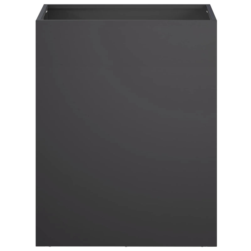 Garden Planter 2 pcs Black 40 x 30 x 40 cm Cold-rolled Steel