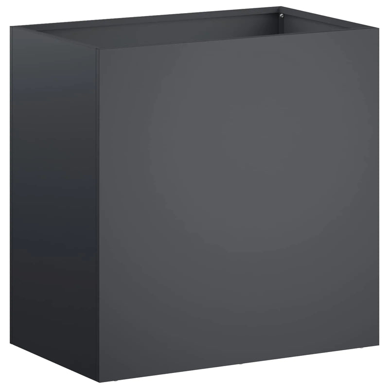 Garden Planter 2 pcs Anthracite 50 x 30 x 50 cm
