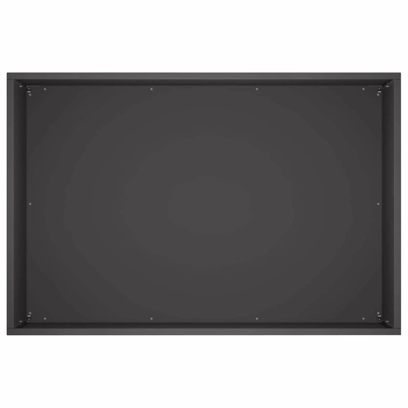 Garden Planter 2 pcs Black 50 x 40 x 40 cm Cold-rolled Steel