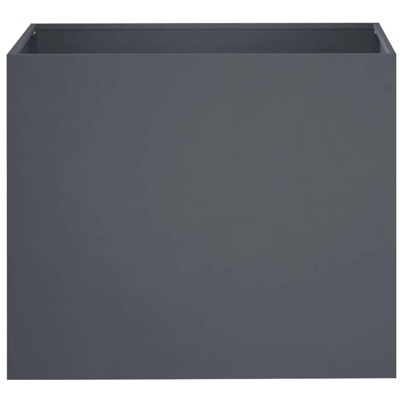 Garden Planter 2 pcs Anthracite 50 x 40 x 50 cm