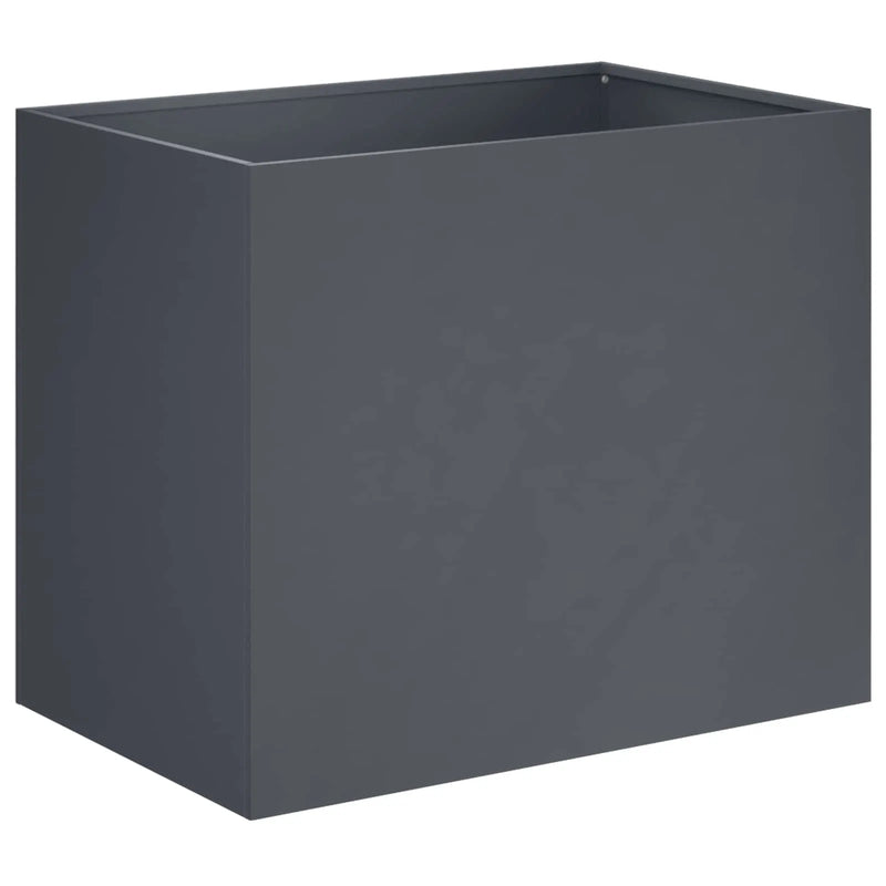 Garden Planter 2 pcs Anthracite 60 x 40 x 50 cm