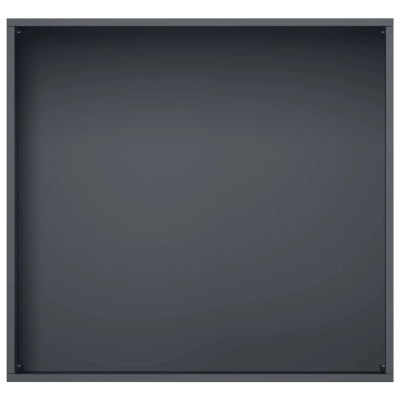 Garden Planter 2 pcs Anthracite 50 x 50 x 49 cm