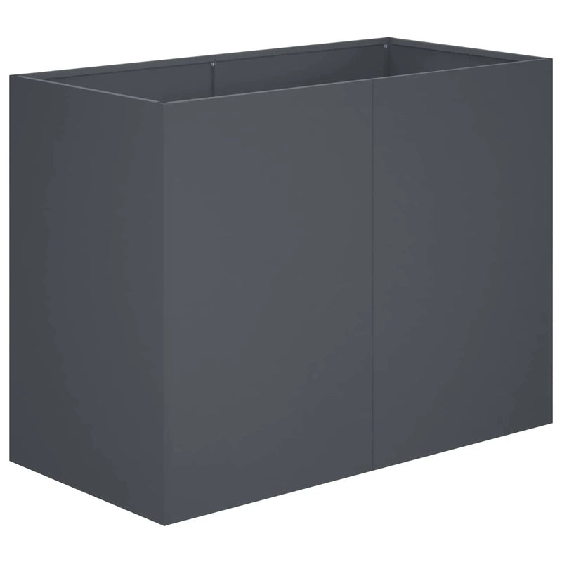 Garden Planter Anthracite 80 x 40 x 60 cm Cold-rolled Steel