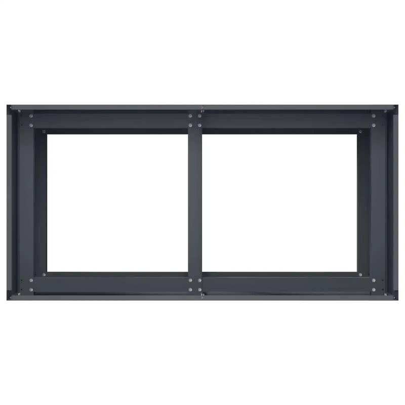 Garden Planter Anthracite 80 x 40 x 60 cm Cold-rolled Steel