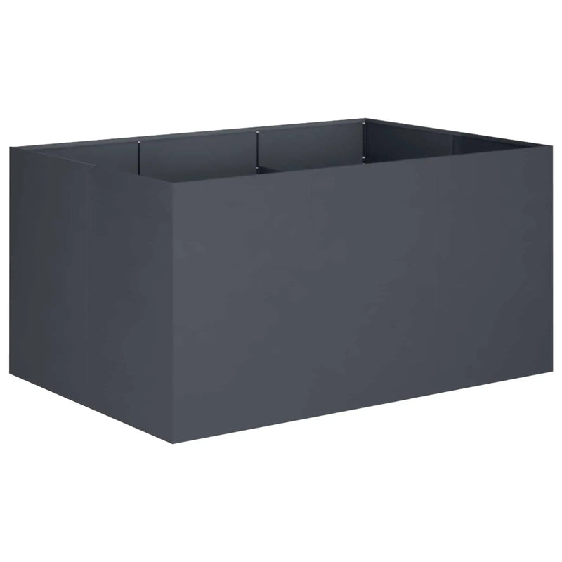 Garden Planter Anthracite 120 x 80 x 60 cm Cold-rolled Steel