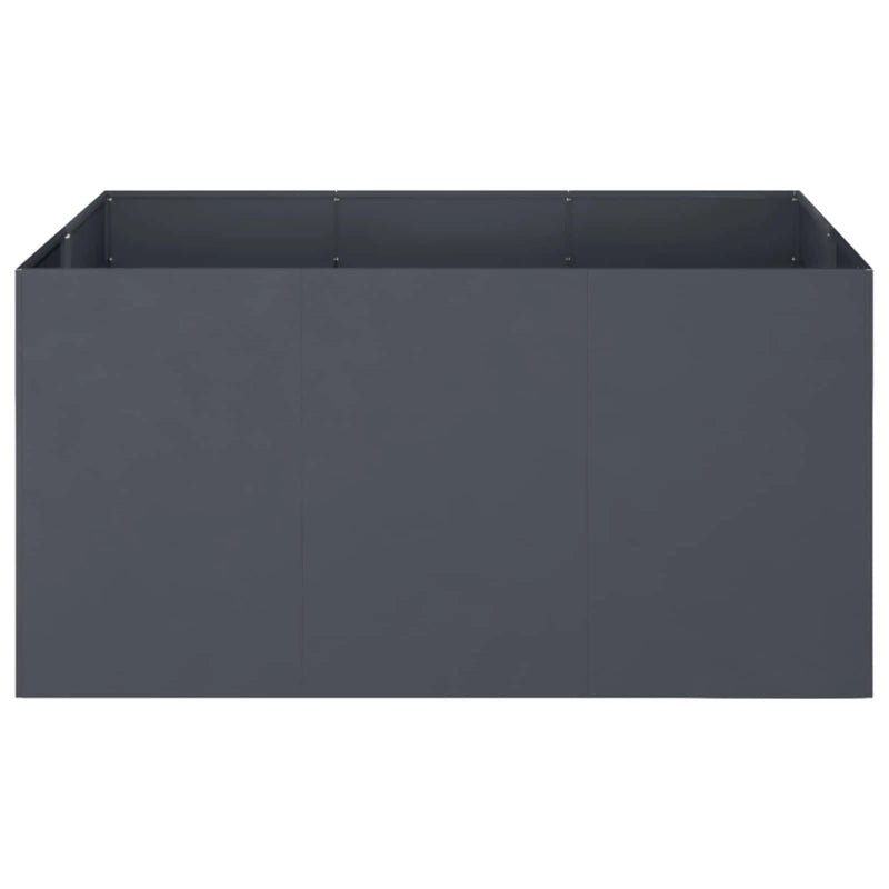 Garden Planter Anthracite 120 x 80 x 60 cm Cold-rolled Steel