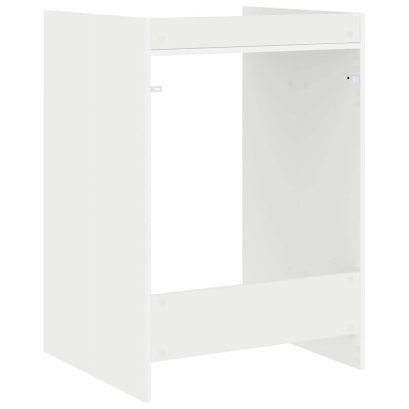 Wash Machine Cabinet White 67.5 x 62 x 97 cm Engineered wood