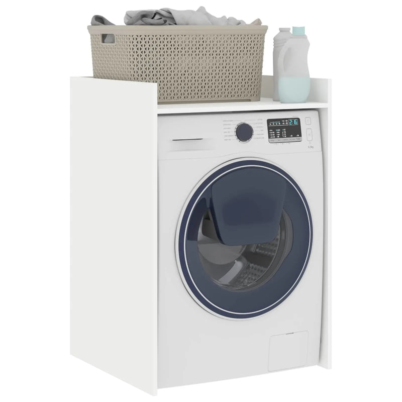 Wash Machine Cabinet White 67.5 x 62 x 97 cm Engineered wood