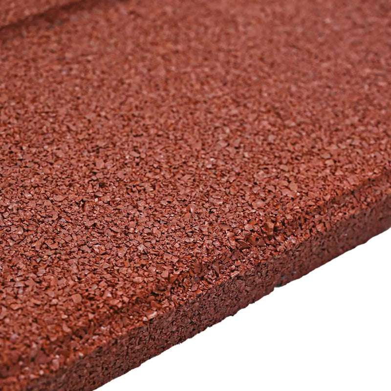Stepping Stone 6 pcs Red 40.5 x 40.5 x 2 cm Rubber