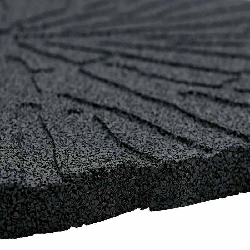 Stepping Stone 6 pcs Black �� 45 x 1.8 cm Rubber