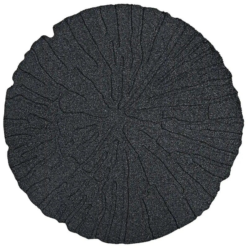 Stepping Stone 6 pcs Black �� 45 x 1.8 cm Rubber