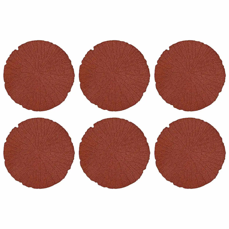 Stepping Stone 6 pcs Red �� 45 x 1.8 cm Rubber