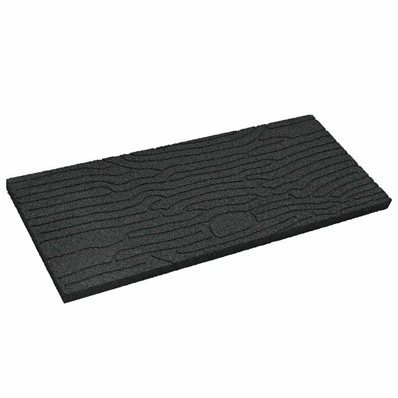Stepping Stone 6 pcs Black 60.5 x 25 x 2 cm Rubber