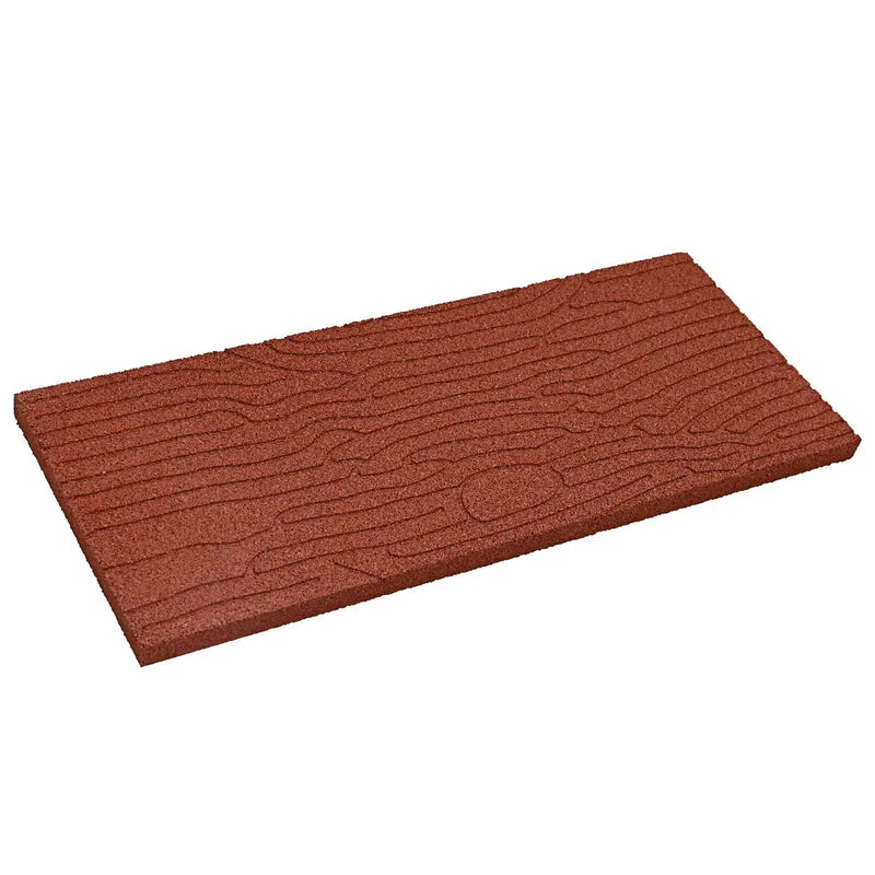 Stepping Stone 6 pcs Red 60.5 x 25 x 2 cm Rubber