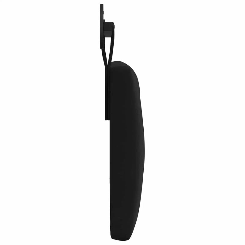 Hanging Headboard Wall-mounted Black 100 x 55 x 7 cm Velvet