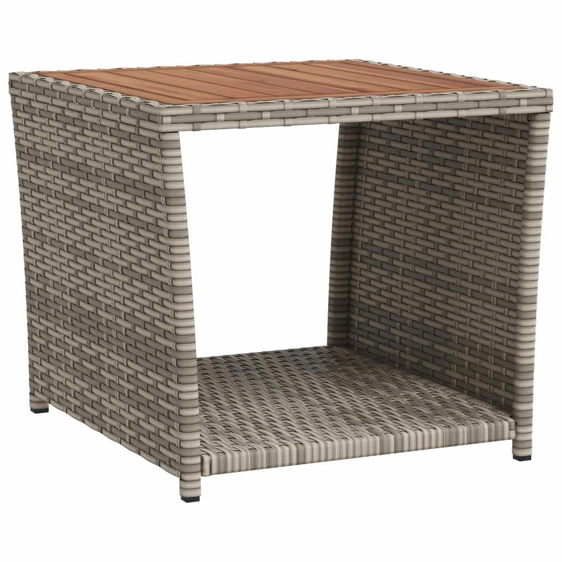 Garden Lounge Set 2 pcs Light Grey and Dark Grey