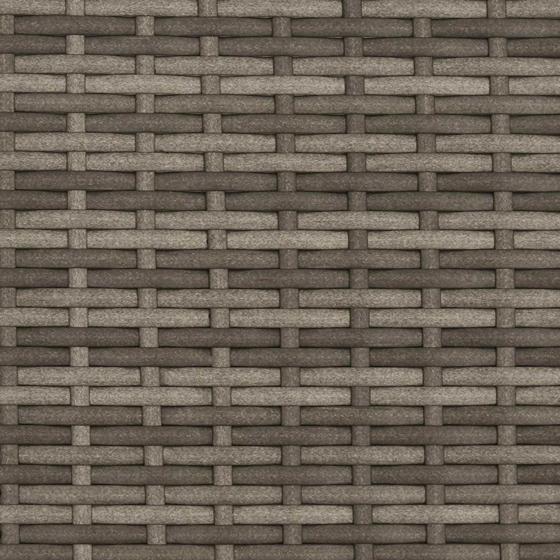 Garden Lounge Set 2 pcs Grey and Dark Grey