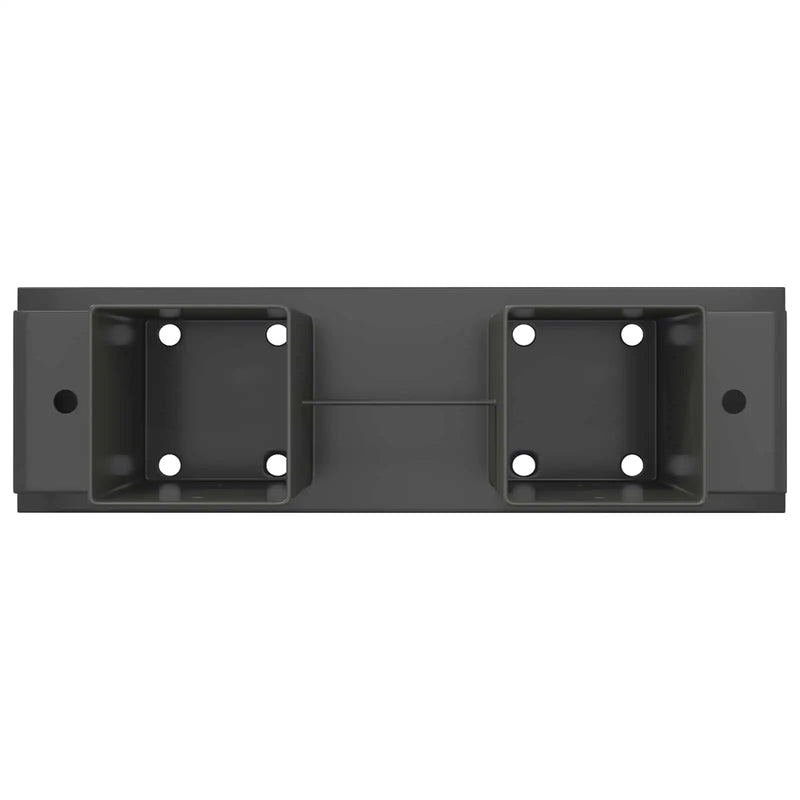 Firewood Stack Aid 4 pcs Anthracite 34 x 10 x 15 cm Steel