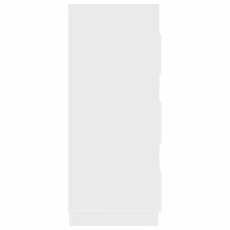 Laundry Cabinet White 50 x 68 x 162 cm Engineered wood