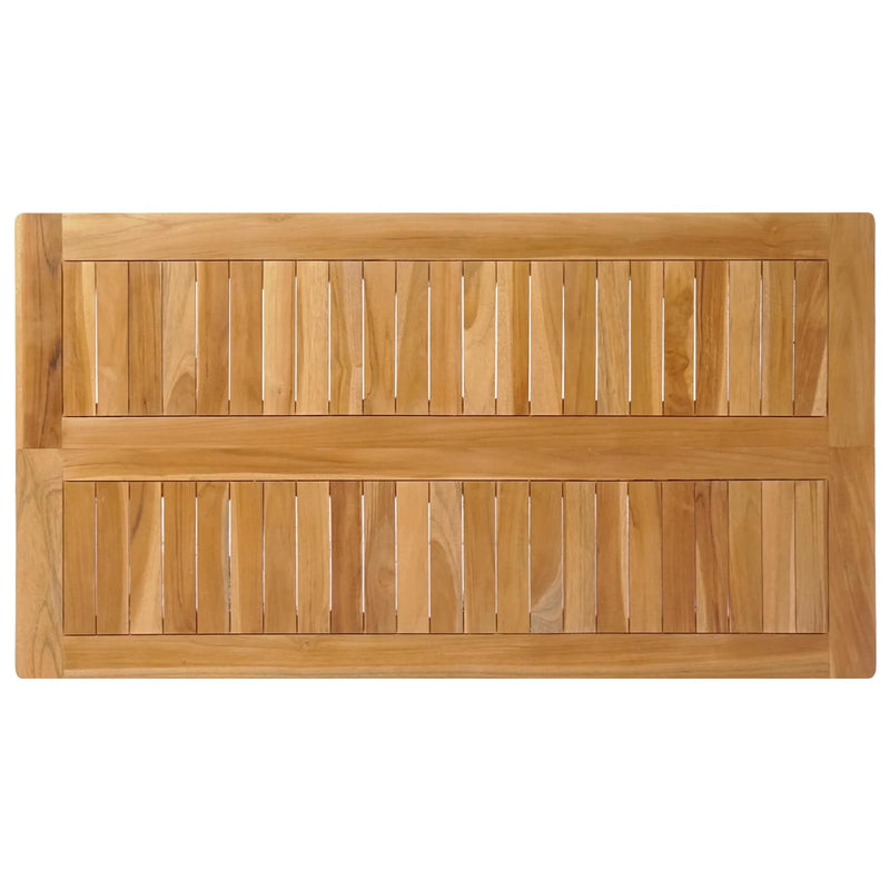 Bar Table Natural 110 x 60 x 105 cm Solid Teak