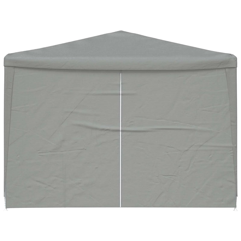 Party Tent 1200 x 300 x 255 cm Light Grey PE and Steel