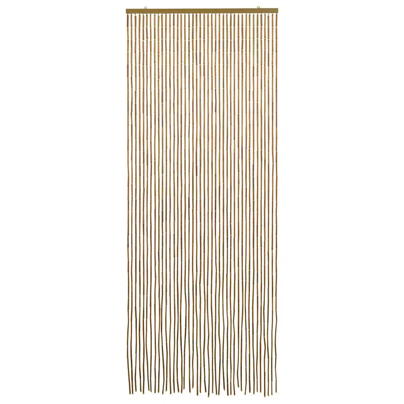 Insect Door Curtain Multicolor 90 x 200 cm Bamboo