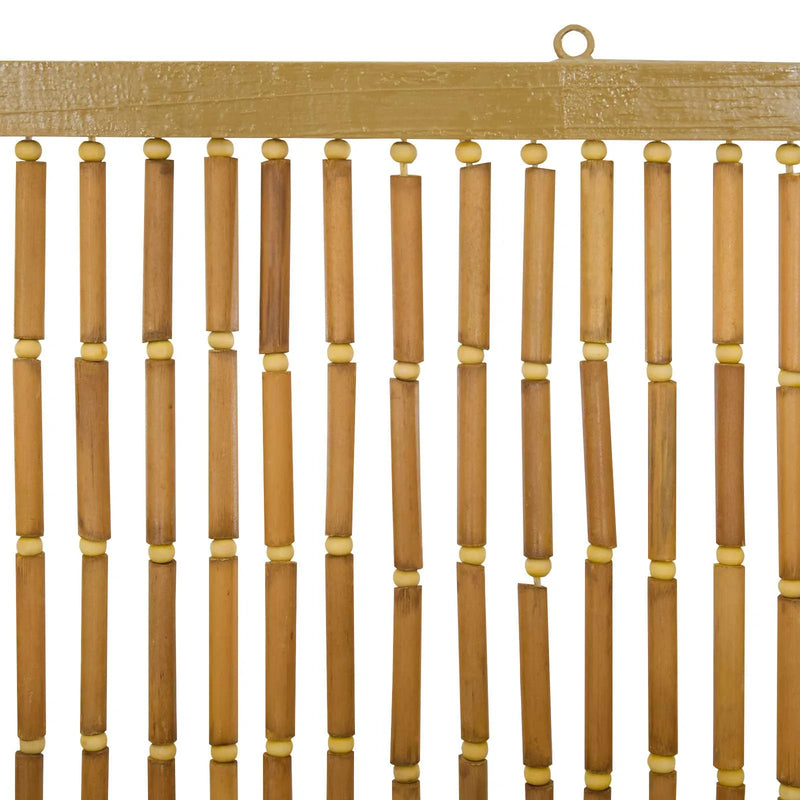 Insect Door Curtain Multicolor 100 x 200 cm Bamboo