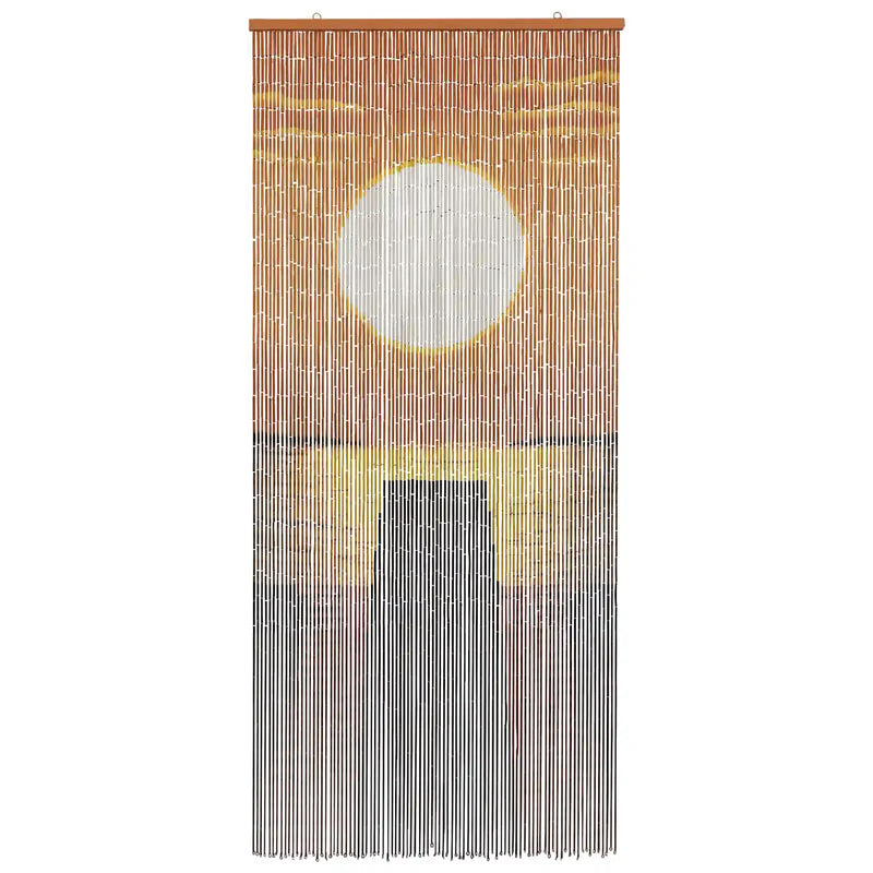 Insect Door Curtain Multicolor 200 x 90 cm Bamboo