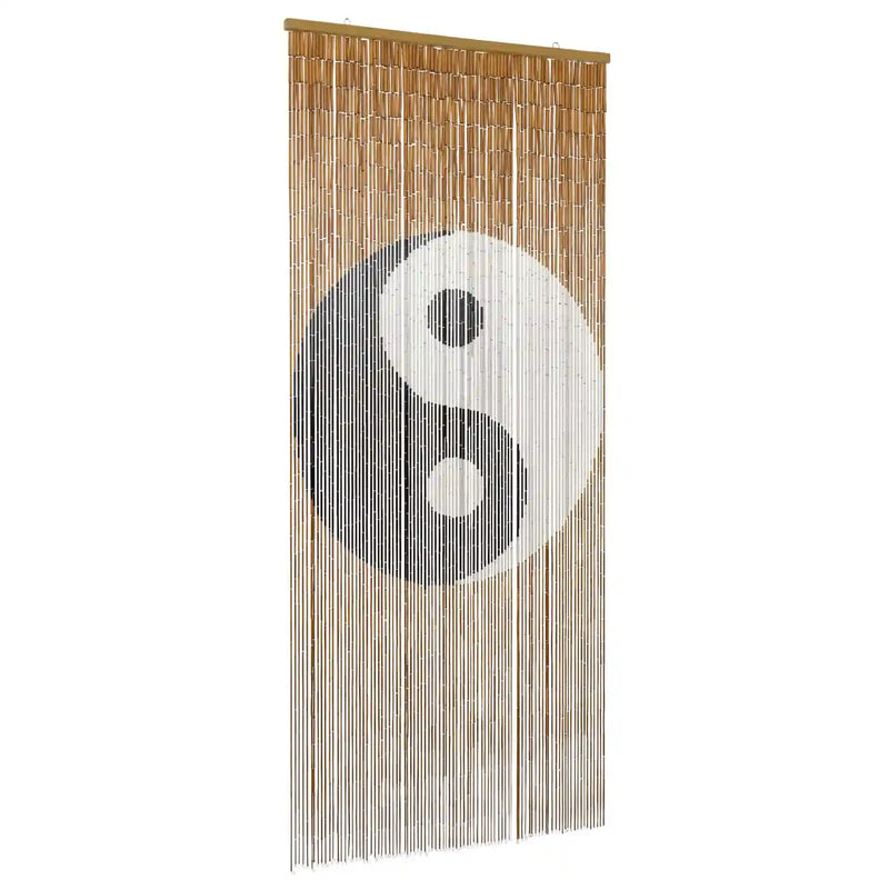 Insect Door Curtain Multicolor 200 x 90 cm Bamboo