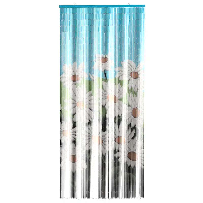 Insect Door Curtain Multicolor 200 x 90 cm Bamboo