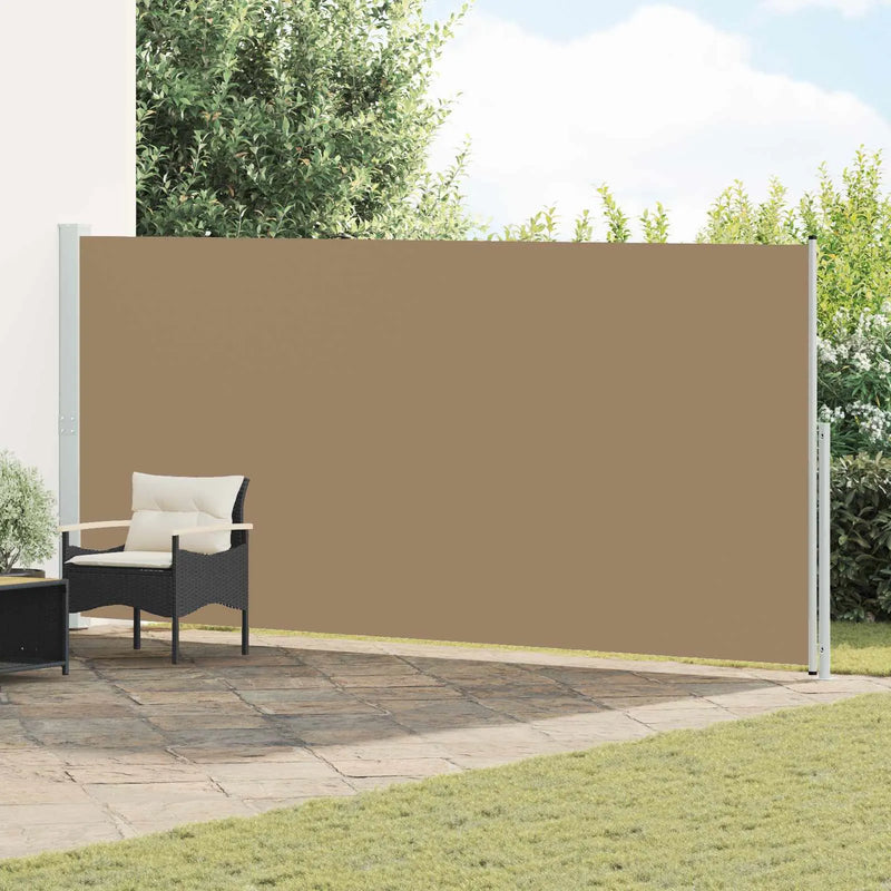 Retractable Side Awning 100% polyester, iron, steel
