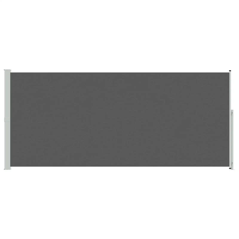 Retractable Side Awning Anthracite 600 x 220 cm Polyester