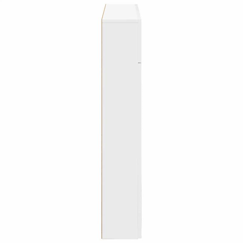 Fireplace Surround White 102 x 18 x 100.5 cm Engineered Wood