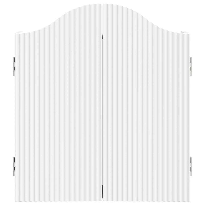 Dartboard Cabinet White 56 x 12 x 63 cm Engineered Wood