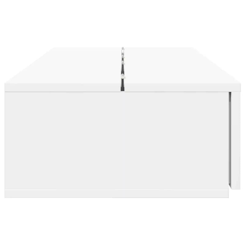 Studio Desk White 152 x 40 x 19.5 cm Engineered Wood