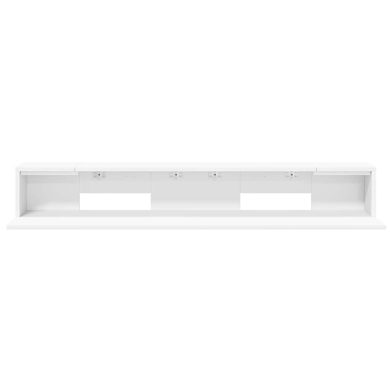 Studio Desk White 152 x 36 x 19.5 cm Engineered Wood