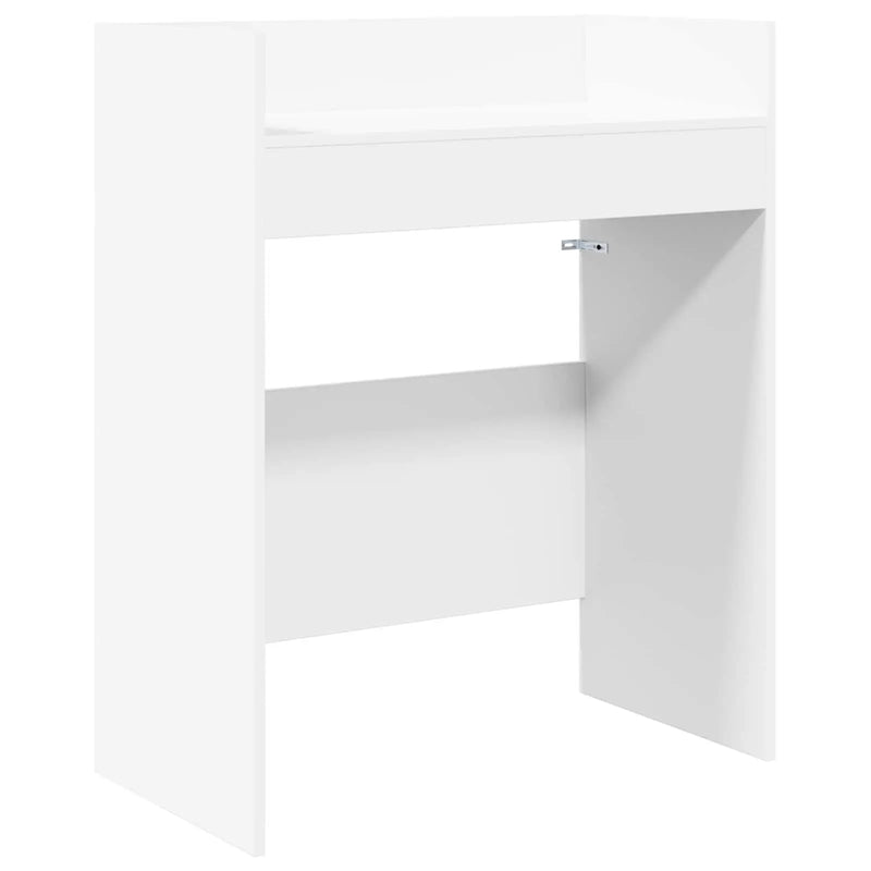 DJ Table White 82 x 45 x 102 cm Engineered Wood