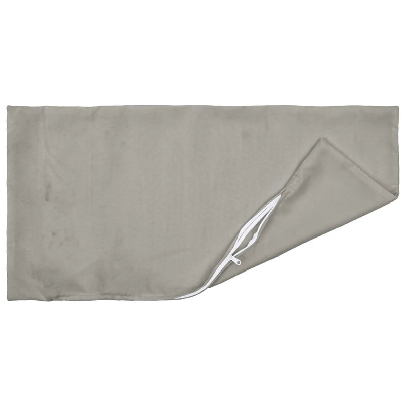 Cushion Cover 2 pcs HEERLEN Grey 30 x 50 cm Polyester
