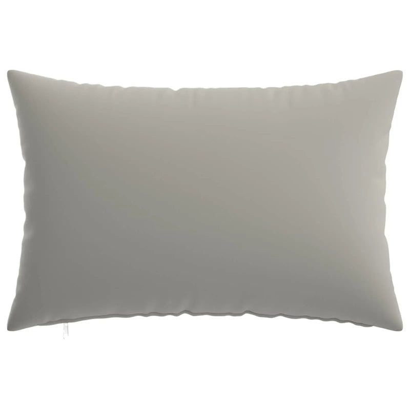 Cushion Cover 2 pcs HEERLEN Grey 30 x 50 cm Polyester