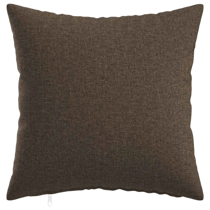 Cushion Cover 2 pcs HEERLEN Taupe 40 x 40 cm